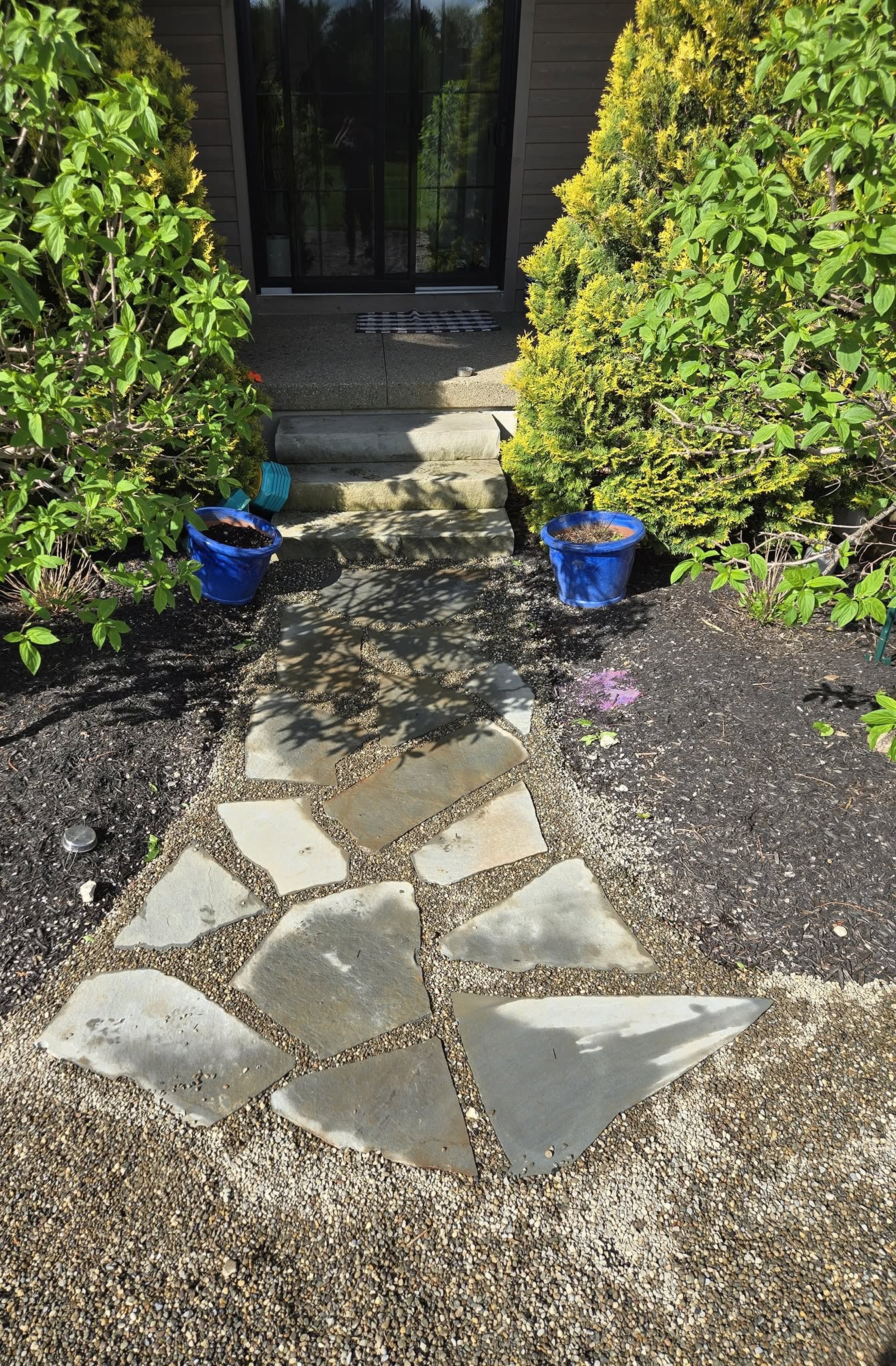 Flagstone Entry Walkway